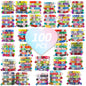 100Pcs Dog Collar With Bells Adjustable
