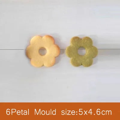 Jam Sandwich Cookie Cutter Biscuit Mold 3D Christmas Plastic Pressable Fondant Cookie Stamp New Year Cake Decor Baking Supplies
