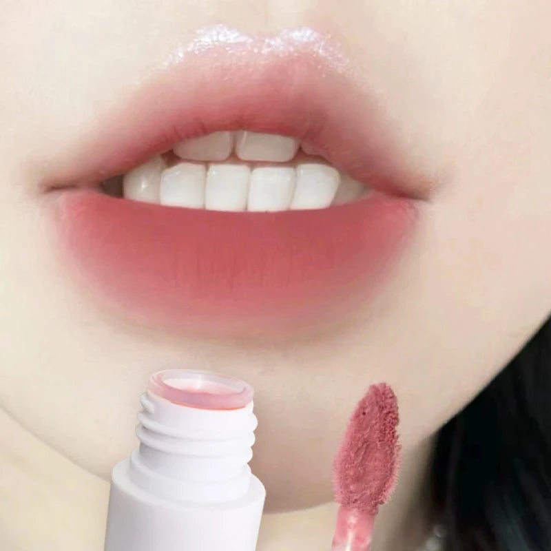 6 Colors Long-Lasting Matte Liquid Lip Gloss with Soft Velvet Finish and Waterproof Formula Lip Clay Lip Glaze Gift Makeup