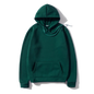 Men's and Women's Solid Color Pocket Pullover Hoodies