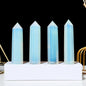 Natural Stone and Crystals Point Wand Rose Quartz Amethyst Home Decoration Mineral Stones Crafts