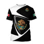 Mexico T-Shirts Mexican Flag 3D Print Streetwear Men Women Fashion Oversized Short Sleeve T Shirt Kids Tees Tops Clothing