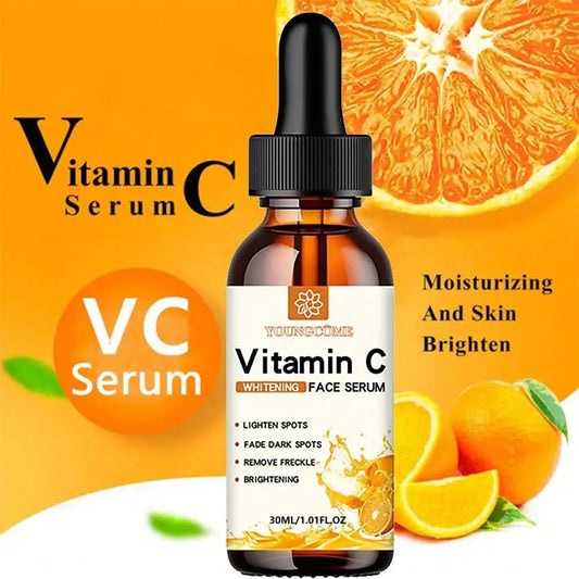 Vitamin C & Hyaluronic Acid Facial Essence – Dark Spot Corrector, Moisturizing & Anti‑Aging Serum (30ml)