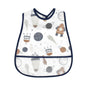 Adjustable Baby Bibs Waterproof Pocket Lunch Feeding Bibs