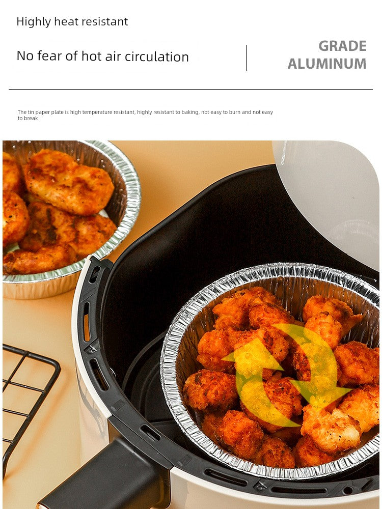 Special round Baking Oven Aluminized Paper Air Fryer