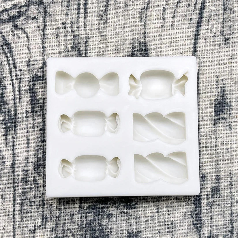 Candy Shape Silicone Mold – Sugarcraft & Fondant Baking Tool