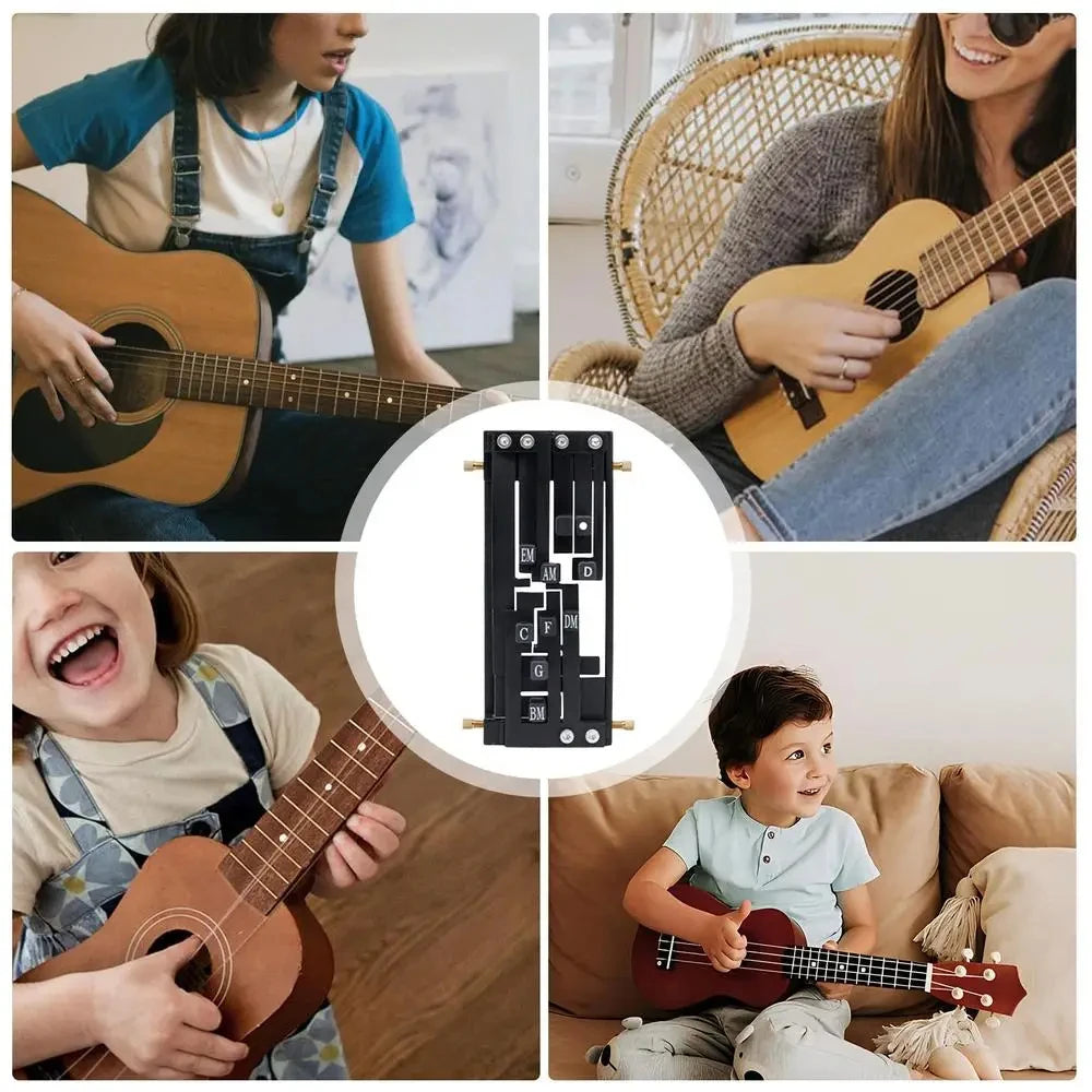 Double Chord Guitar Chord Presser Professional Beginner Practice Tool Classical Performance Folks Guitar Accessories