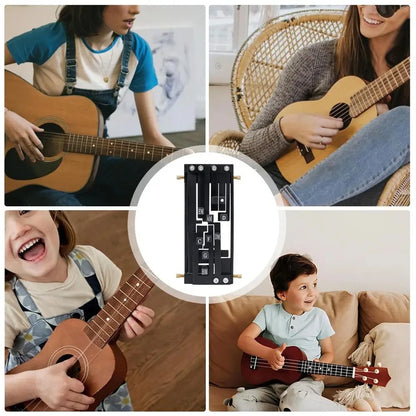 Double Chord Guitar Chord Presser Professional Beginner Practice Tool Classical Performance Folks Guitar Accessories