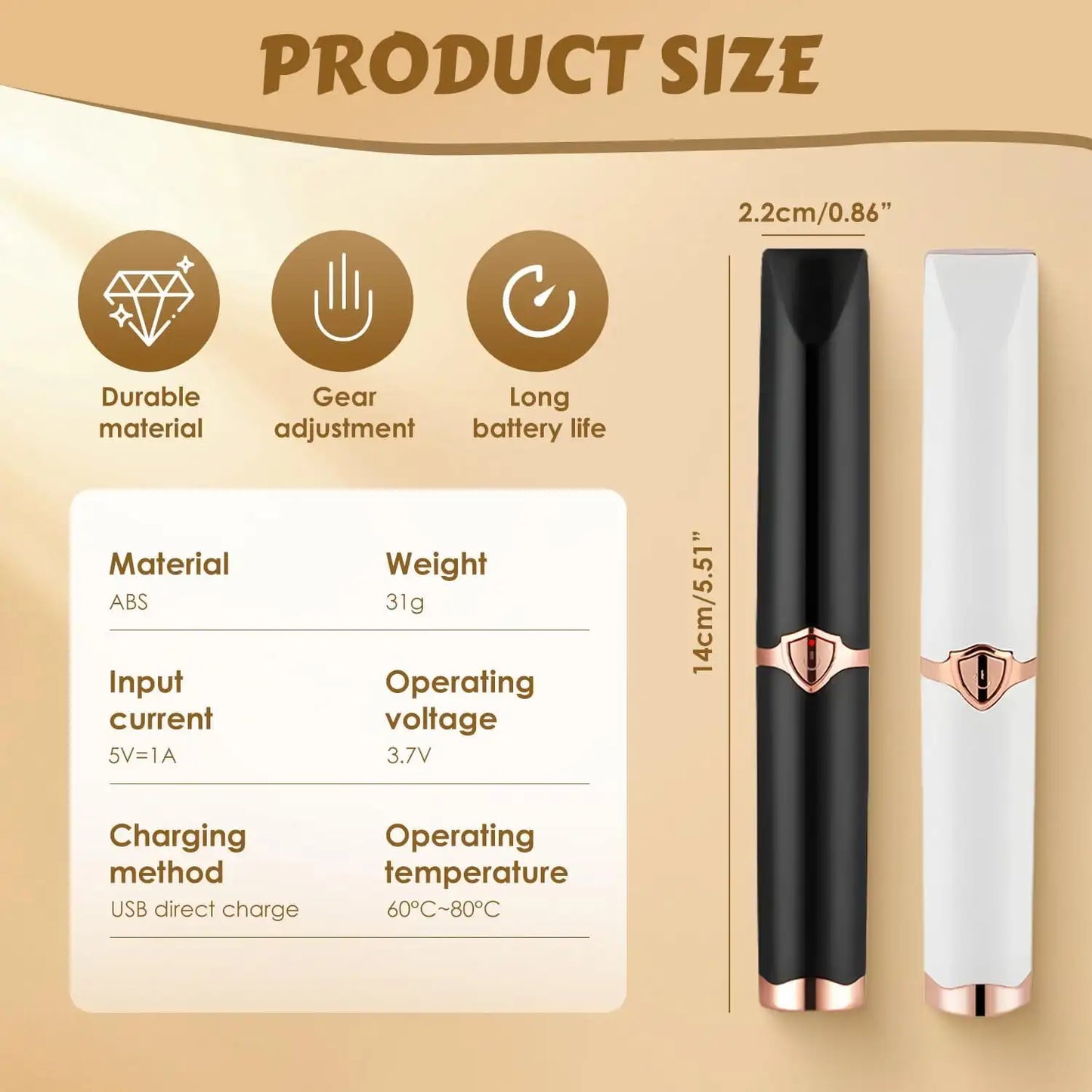 2‑in‑1 Heated Eyelash Curler · Clip‑Type & Comb‑Style Electric Curler · Rechargeable Beauty Gift for Women