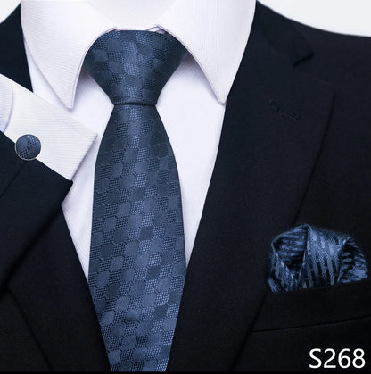 8 cm Tie Pocket Squares Necktie  Set