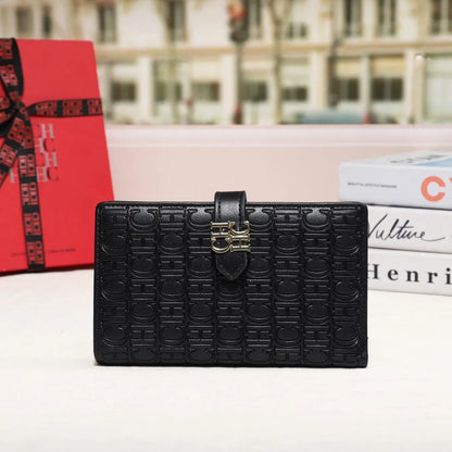 CH Luxury Brand Spring Fashion Women's Organizer Wallet Coin Purse Long Large Capacity Card Holder Coin Purse 2025 High Quality