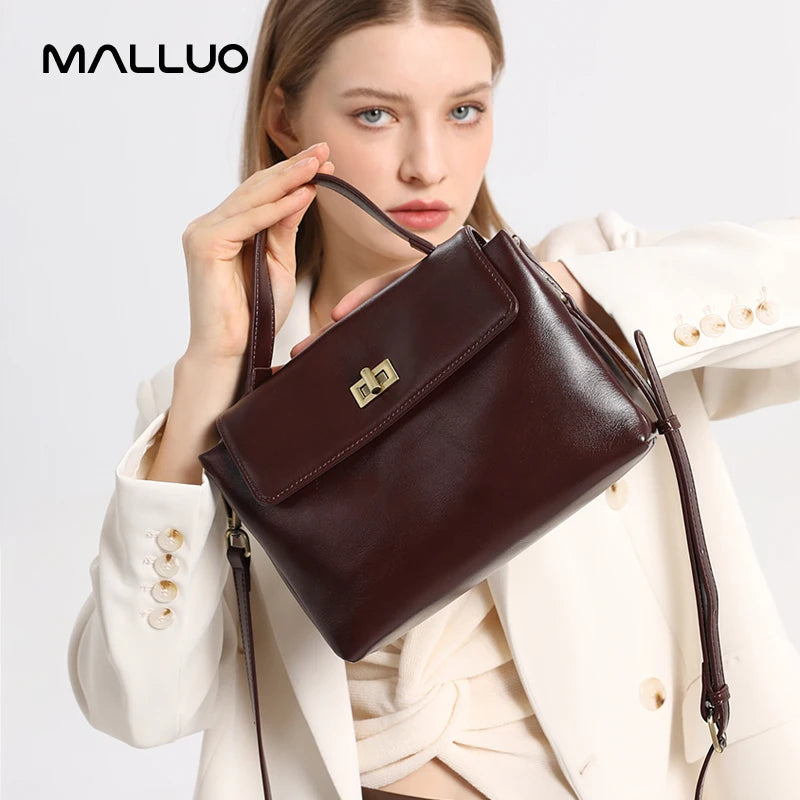 Genuine Leather Material, Crafted shoulder bag