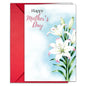 Mother’s Day Floral Greeting Card – Romantic Bouquet Thank‑You Card with Envelope