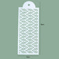 FAIS DU Fondant Cake Mesh Stamps Stencils For DIY Craft Making Wedding Cake Design Plastic Spray Template Cookie Painting Mold