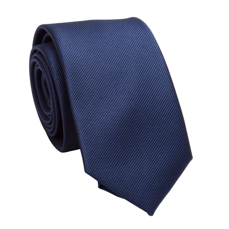Men's Slim Tie Classic Solid Color