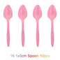 Cartoon Rainbow Doll High School Theme Background Birthday Party Decoration Supplies Disposable Cup Cutlery Balloon Baby Gift