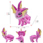 20 cm Pokémon Plush Dolls, featuring fan‑favorite characters like Pikachu, Charmander, Squirtle, Bulbasaur, Jigglypuff, Eevee, Snorlax, and Lapras.n Umbreon Vaporeon Sylveon d