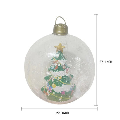 Inflatable Christmas Balls – Large Outdoor Holiday Decoration Balloon for Festive Venues & Christmas Displays