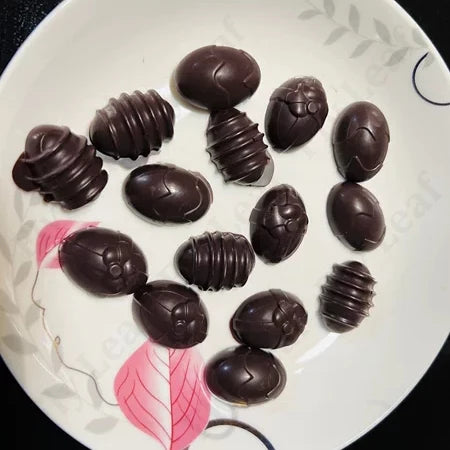 (59-87) Handmade Chocolate Candy Mould Jelly Pudding Ice Mold Insect Rose Heart Shape Silicone Moulds Baking Tool