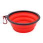Pet Portable Collapsible Silicone Water Bowl