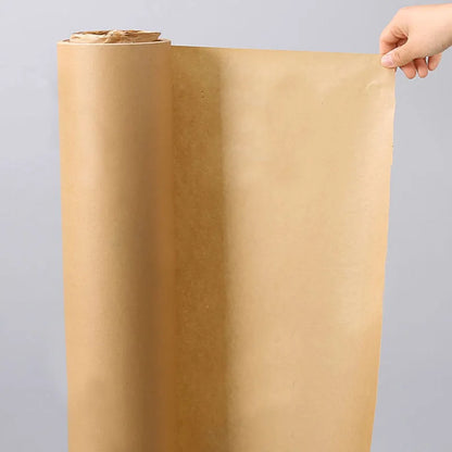 10M Brown Kraft paper eco-friendly packaging paper, Degradable Friendly Paper Packaging Materials Bouquet Gift Box Craft Paper