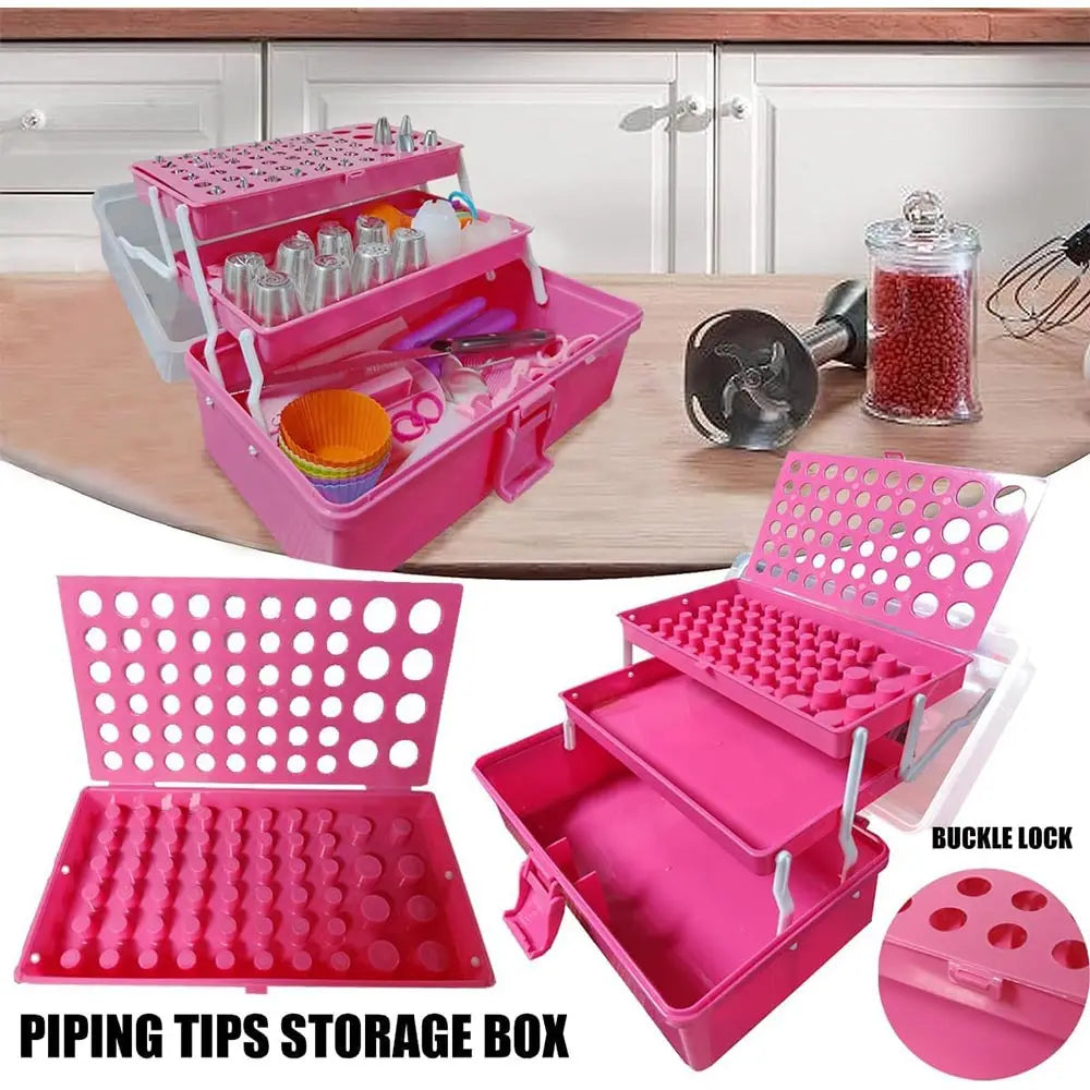 359pcs Cake Decorating Baking Supplies Set, with 66 Tip Baking Set, Piping Bags and Beginner Set, Baking Tools, Cupcake Decorati
