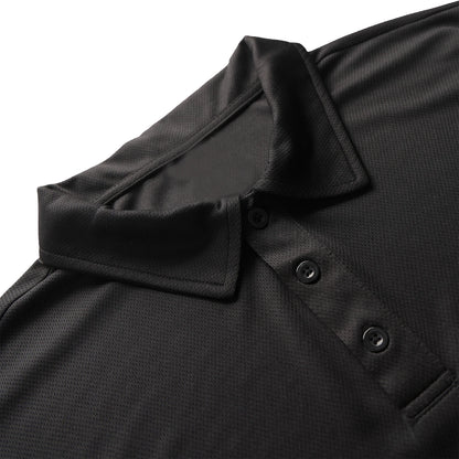 Men’s 5‑Pack Summer Polo Shirts – Solid Color, Breathable, Quick‑Dry