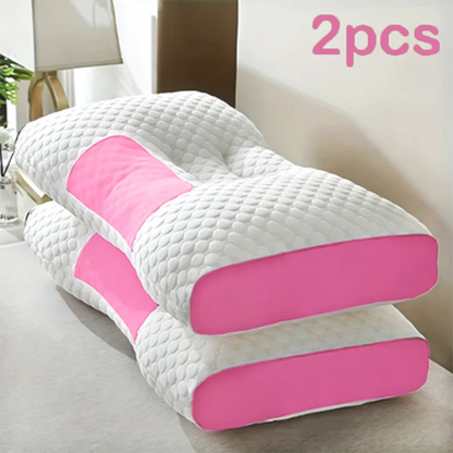 2‑Pack Ergonomic Neck Pillows – Adjustable Orthopedic Support