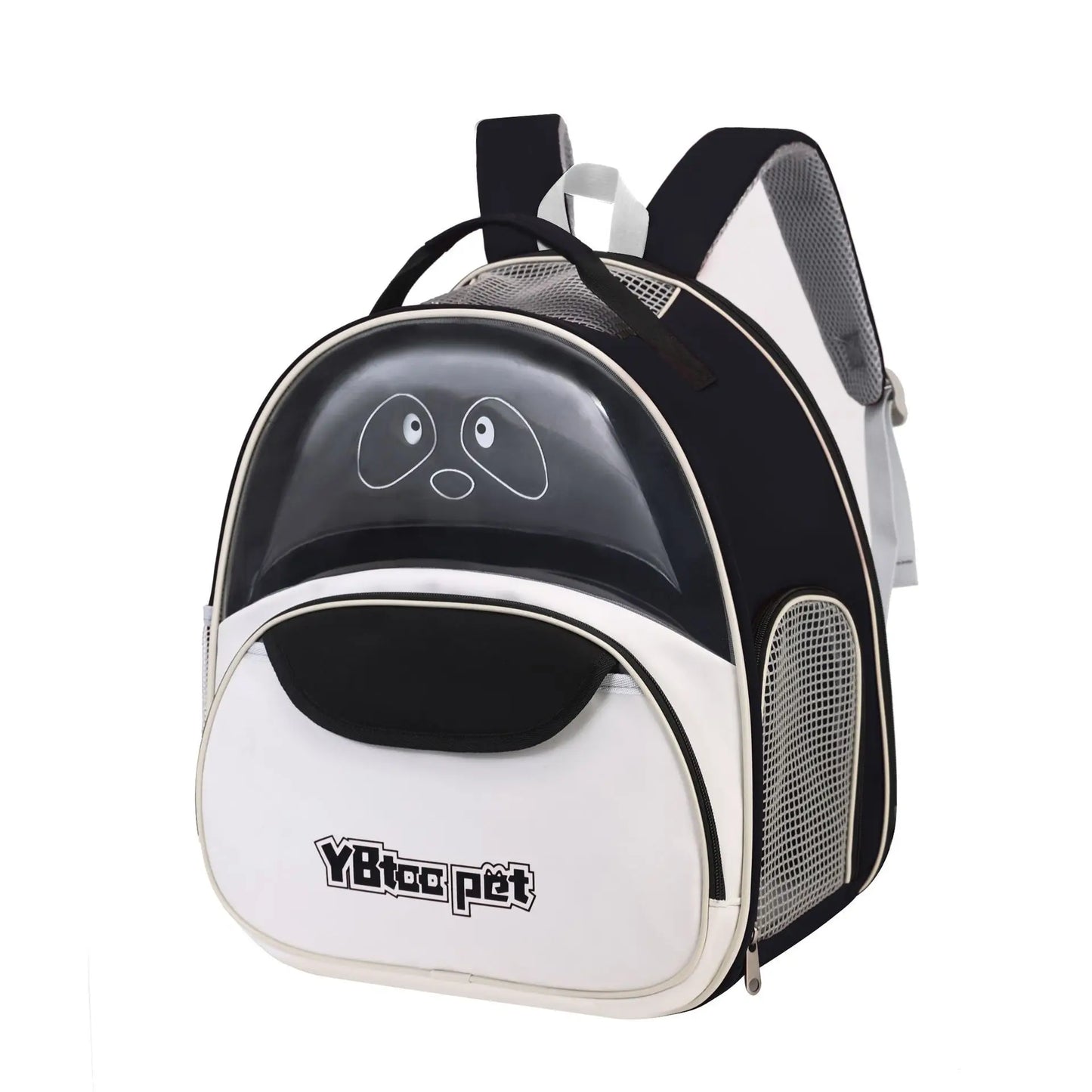 Cat backpack, outing schoolbag, double-shoulder pet bag, cat for travel, dog and cat supplies, transparent large-capacity portab