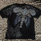 Men's Skull with Wings Graphic Printed T-shirt