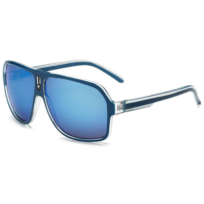 Men's Vintage-Inspired Glasses with Large Curved Frames