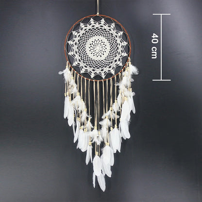 big dream catcher hanging/light decoration nordic decoration home girls room/nursery/kids decor dreamcatcher children room new 5