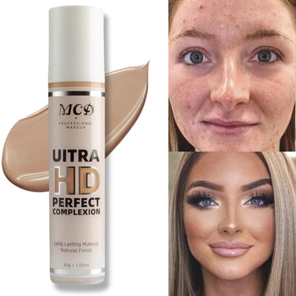 9 Shade Full Coverage Concealer Liquid Foundation makeup high coverage Base