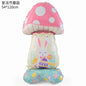 Cute Easter Egg Bunny Standing Balloon Easter Decoration Large Bunny Foil Balloon Kids Party Favor Gift