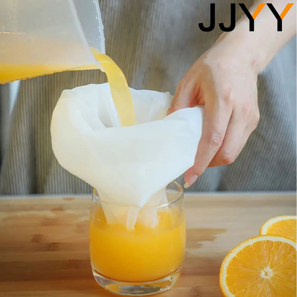 JJYY Beer Homebrew Filter Bag for Brewing Malt Boiling Wort Mash Strainer Tool Mesh Nylon Food Strainer Bag Nut Milk Juice Filte