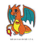 30‑Style Pokemon Embroidery Cloth Patches – Pikachu & Cartoon Iron‑On/Sew‑On Appliques for DIY Clothing
