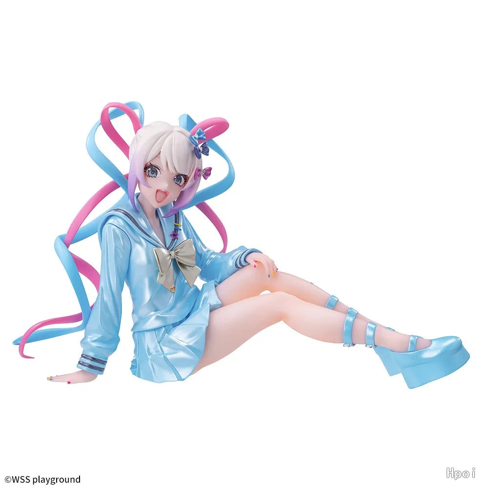 New Needy Girl Overdose Anime Figure KAngel OMGkawaiiAngel Action Figures Virtual Uploader PVC Collection Model Ornaments Gift