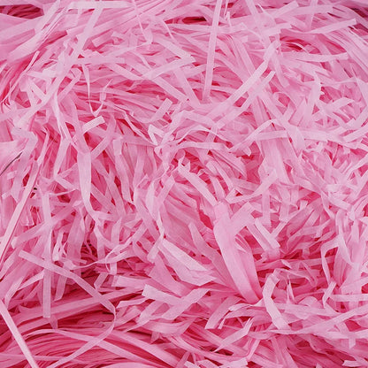 100g Raffia Shredded Paper Grass – Crinkle Basket Stuffers for Easter Eggs & DIY Gift Box Decor