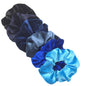 10/6 Accessories Scrunchies Hair Scrunchy Women Velvet Solid Leopard Tie Dye Ponytail Holder Headwear Elastic Ties Bands Set