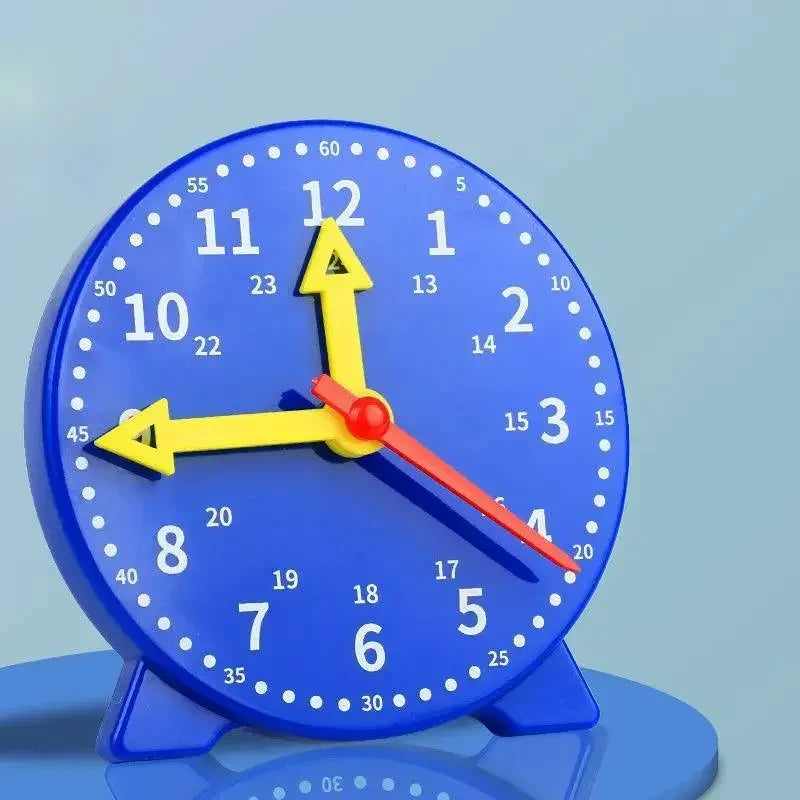 Early Education Time Teaching Clock-  Learning Resources  Age 4+ Kids
