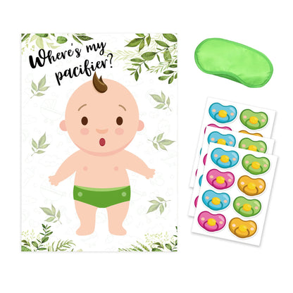Baby Shower Party Baby Sticker Game Gender Reveal Party Atmosphere Game Props Baby Gender Reveal Party