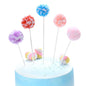 Smiling Face Cloud Rainbow Cake Topper Birthday Cake Baby Shower Kids Christening Birthday Party Wedding Cake Topper Decoratings