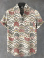 Men’s Retro Hawaiian Shirt – Breathable Short Sleeve Harajuku