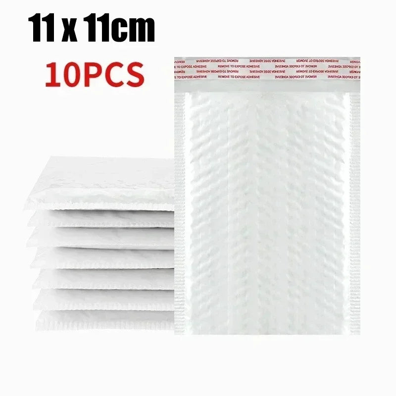 50-10Pack Bubble Envelopes Bag Pearlescent Film Waterproof Bubble Bag Packaging Express Self-Seal Goods Business Mailing Package