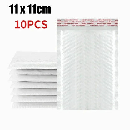 50-10Pack Bubble Envelopes Bag Pearlescent Film Waterproof Bubble Bag Packaging Express Self-Seal Goods Business Mailing Package