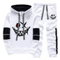 Mens Tracksuit Printed Single Piece Sweatshirts Sweatpants Casual Hoodie Pants Outdoors