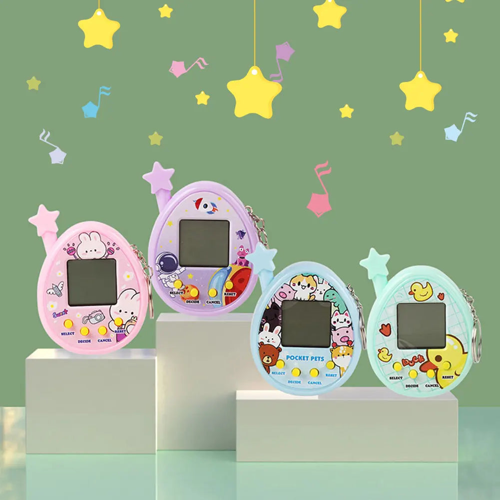 Electronic Pets Game Handheld Game Console Toy Virtual Cyber Digital Pet Pixel Funny Gift Play Toy﻿ 1Pcs