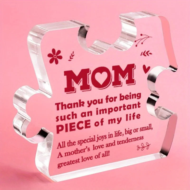 Cool Mom Acrylic Gift - Best Mom Ever Present from Daughter/Son