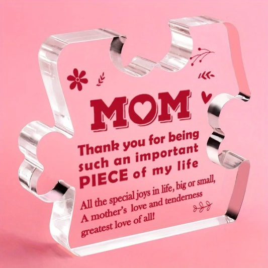 Cool Mom Acrylic Gift - Best Mom Ever Present from Daughter/Son