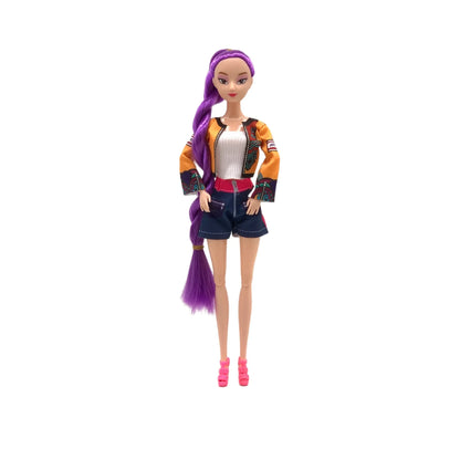@@ New Kpop Demon Hunters Anime Merchandise Rumi Mira Zoyi Character Figurine Birthday Gift Fan Club Gifts 11 Joints Are Movable